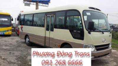 Thuê xe 29 chỗ theo tháng tại hà nội - 0912686666