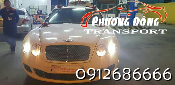 Cho thuê xe cưới Siêu VIP Bentley continental tại Linh đường quận hoàng mai Hà Nội - 0912686666