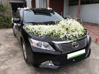 Cho thuê xe cưới camry 2.5 giá tốt nhất tại đường xuân thủy quận cầu giấy hà nội - 0912686666