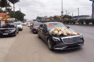 Cho thuê xe VIP Mercedes S450 giá ưu đãi tại quận hoàn kiếm hà nội - xe Phương Đông