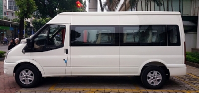 can thue xe 16 cho di bien hai hoa 