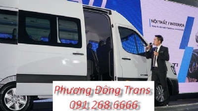 Cho thuê xe 16 chỗ theo tháng Sóc Sơn - 0912686666