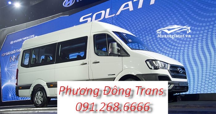 Cho thuê xe 16 chỗ theo tháng Hà Đông - 0912686666