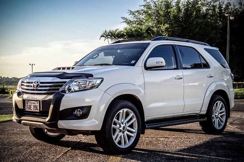 bảng giá thuê xe fortuner theo tháng tại Phương Đông 