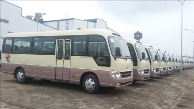 Công ty cho thuê xe du lịch 29 chỗ giá rẻ nhất Hà Nội - Xe du lịch Phương Đông